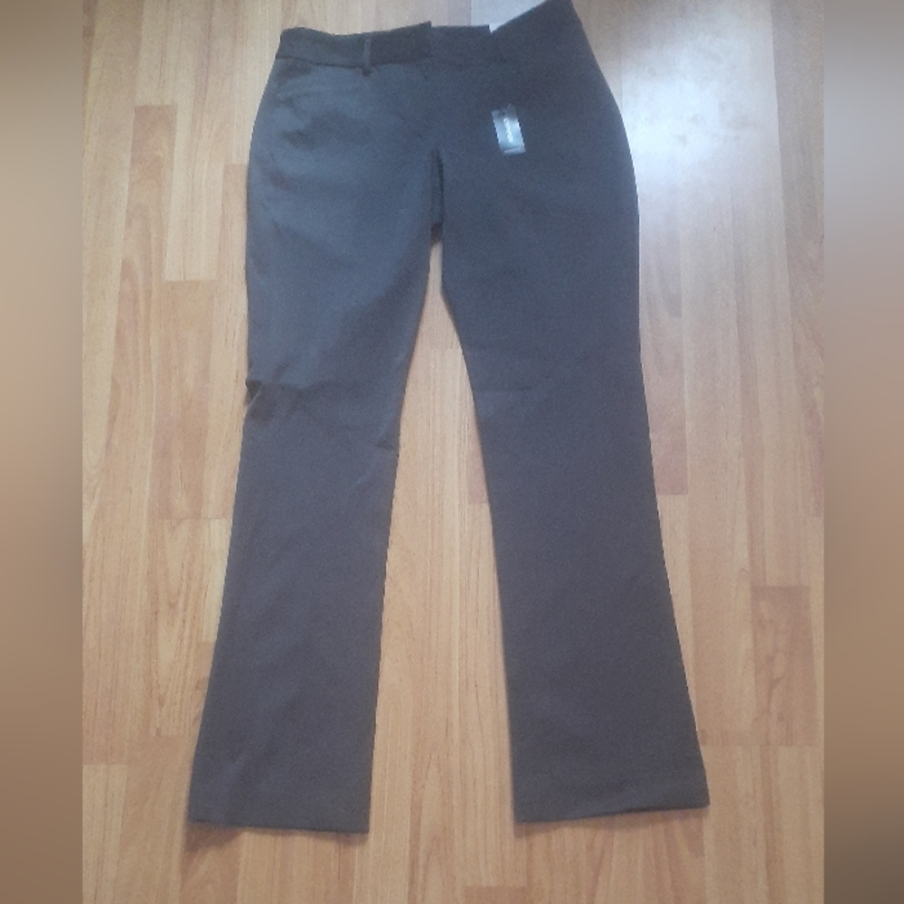 Sale! NWT - Express Editor Barely Boot Cut Pants in Black Marl - 8 Regular